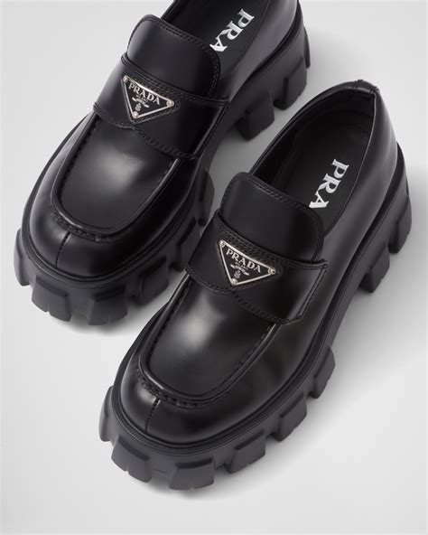 loafers similar to prada|prada monolith loafers women's.